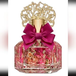 Vince Camuto Floral Perfume with Gold and Magenta Details